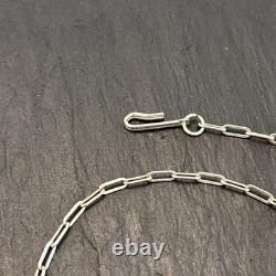 Vintage Sterling 18 Necklace Earrings Set Statement Southwest Turquoise Paws 4E
