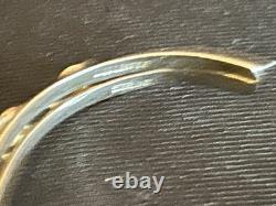 Vintage Sterling/GF Turquoise Squash Blossom Necklace Bracelet Earrings Ring Set