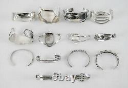 Vintage Sterling Silver NATIVE AMERICAN / SOUTHWESTERN JEWELRY LOT of 25 PCS
