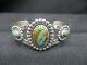 Vintage Sterling Silver Turquoise BELL TRADING POST Cuff Bracelet 19.97 Grams