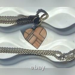 Vintage Stirling AP Navajo Signed Antoinette Platero Laguna Reversible Necklace