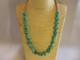 Vintage Turquoise Nugget & Sterling Silver Native American Southwestern Necklace