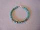 Vintage Turquoise and 925 Sterling Native American Southwestern Bracelet