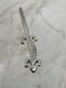 Vintage Uber Long Vintage Navajo Sterling Native American Jewelry Silver Gecko