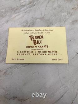 Vintage Uber Long Vintage Navajo Sterling Native American Jewelry Silver Gecko