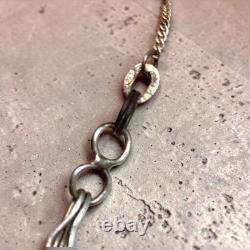 Vintage Viola Calavaza Zuni Sterling Snake Necklace Turquoise Coral Pendant