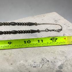 Vintage Viola Calavaza Zuni Sterling Snake Necklace Turquoise Coral Pendant