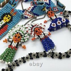 Vintage Western Themed Native American Made Jewelry & Collectibles Old Indians