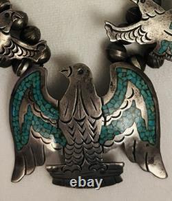 Vintage sterling silver jewelry turquoise navajo