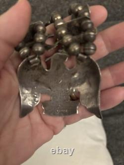 Vintage sterling silver jewelry turquoise navajo