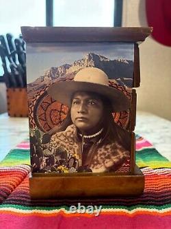 Vintage western/native american jewelry box