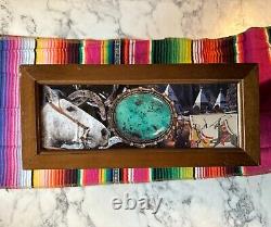 Vintage western/native american jewelry box