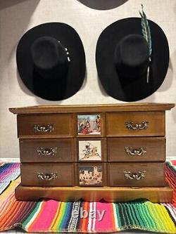 Vintage western/native american jewelry box