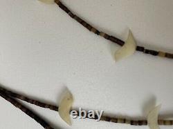Vtg 1923 Zuni Fetish jewelry beaded Native American Animal Spirit Necklace