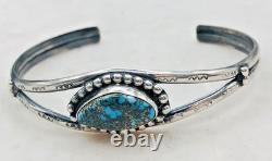 Vtg. 1940s Lot 10 Silver & Turquoise Rings UITA Trading Post + ERs & &racelet