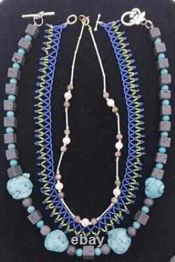 Vtg Modern Southwestern & Native Jewelry Lot Ready 2 Wear Repair Cuffs Conchos