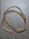 Vtg NATIVE AMERICAN Liquid Sterling Silver 27 Strand Beaded Necklace 40g 30