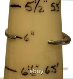 Vtg. Navajo 925 Sterling Silver Multistone Cuff Bracelet 6 SilverCloud 13.4g