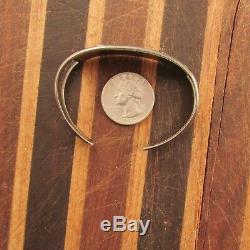 Vtg Older Sw Zuni Turquoise Petit Point Cuff Bracelet - Price Reduced