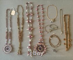 Western 1960's Navajo Vintage Indian Necklace Jewelry Lot Native American