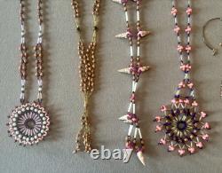 Western 1960's Navajo Vintage Indian Necklace Jewelry Lot Native American