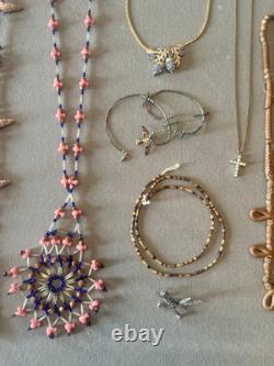 Western 1960's Navajo Vintage Indian Necklace Jewelry Lot Native American