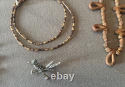 Western 1960's Navajo Vintage Indian Necklace Jewelry Lot Native American