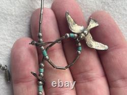 Western 1960's Navajo Vintage Indian Necklace Jewelry Lot Native American