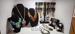 Women's Multicultural Vtg Jewelry Etc Lot Native American Tribal African Asian