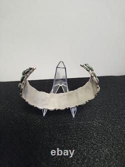 ZUNI Sterling Silver clip On earrings Ring & Bracelet SET Turquoise Sz 8