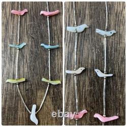 Zuni Liquid Silver Fetish Necklace Vintage Native American Jewelry