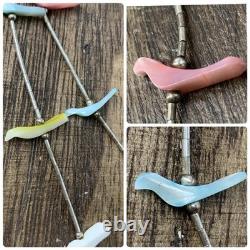 Zuni Liquid Silver Fetish Necklace Vintage Native American Jewelry