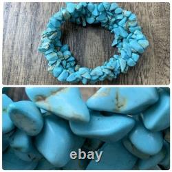 Zuni Liquid Silver Fetish Necklace Vintage Native American Jewelry